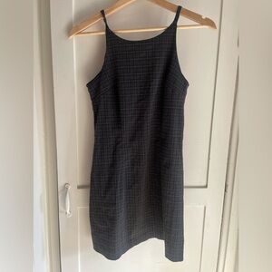 Vintage 90s Finally Plaid Mini tank dress Size XS/S